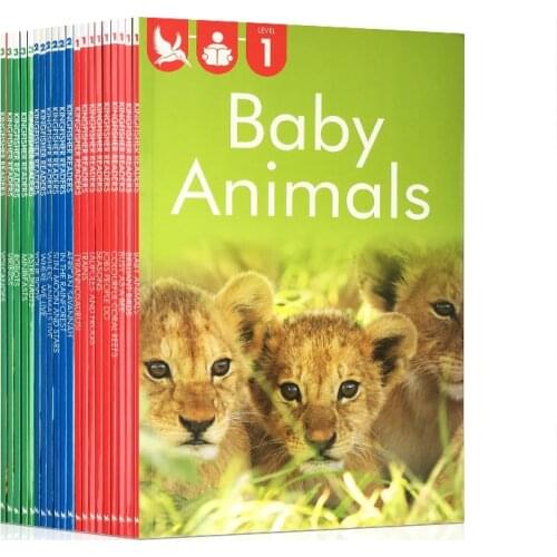 6-12 year 20 book/set Kingfisher readers L1-L2-L3 Children English picture book STEM extracurricular teaching materials