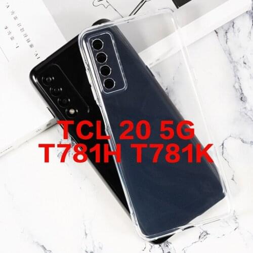 Transparent Phone Case For TCL 20 Pro SE T671H TCL 20 5G T781H/K 20L T774H 20L+ T775H 20 Lite Plus Capa For TCL 20 5G Back Cover