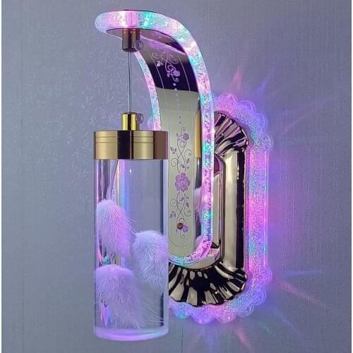 New Bedside Led Wall Light Bedroom Hotel Simple Modern Creative Indoor Lighting North European Led Stairway Wall Lamp