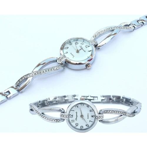 2019 stainless steel strap women luxury fanshion watch rose gold dress diamond female casual clock lovers bracelet watch