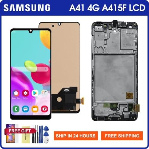 Display Screen For Samsung Galaxy A41 LCD Display Touch Screen Digitizer Assembly Parts For Samsung A415 SM-A415F Lcds
