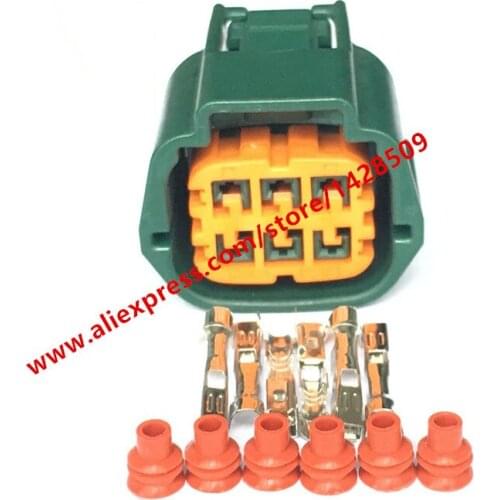 5 Sets 6 Pin 6189-0766/6189-1102 Electronic Throttle Plug Automotive Female Connector For Nissan TEANA X-TRAIL