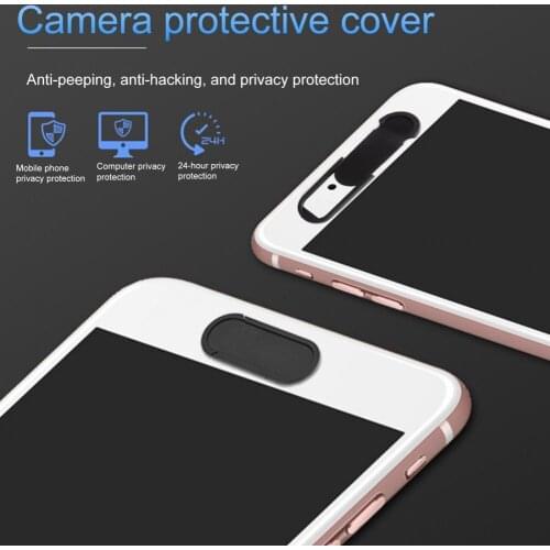 3Pcs Universal Camera Privacy Protection Cover Webcam Shield Dirt-proof Adhesive Anti-peep Phone Front-facing Lens Shield