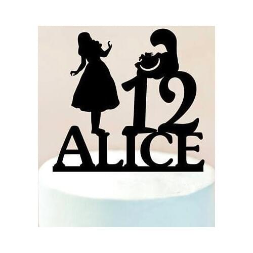 Acrylic Personalised name Gymnastics girl woman birthday cake toppers wedding bridal baby shower Baptism party decorations