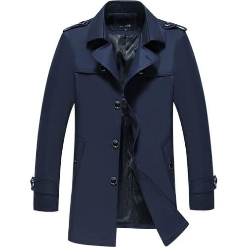 AUSO Men's Trench Coats