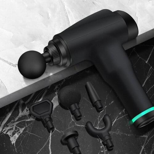 Electric Massage Gun Deep Muscle Fascial Body Massager Gun Tissue Percussion Fitness Equipment Acid Relief Pain Relax