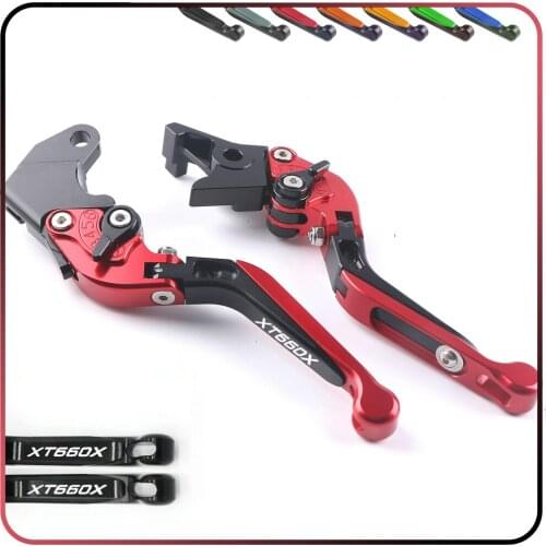 JDSOON For YAMAHA XT660 XT660R XT660X Tenere XT 660 2004-2011 Brake Clutch Levers Motorcycle Adjustable Grips Handle