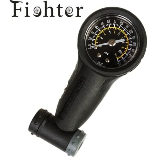 GIYO Bicycle Tire Pressure Gauge Meter Twin Valve Max Air Pressure 160PSI FV AV Bicycle Tire Air Supply Barometer Bicycle Tool