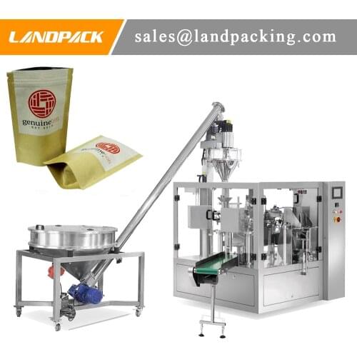 Multifunction Tea Vertical Zipper Bag Form Fill Seal Packing Machine