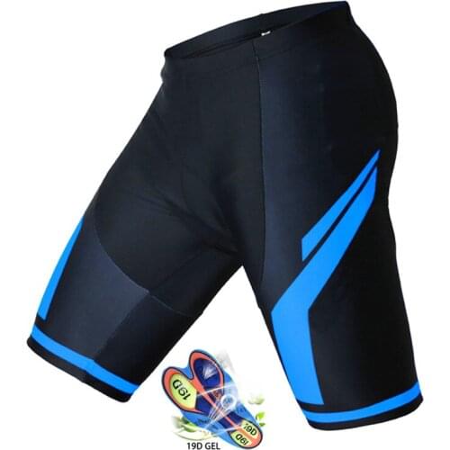 Men Cycling Jersey Shorts 19D Gel 2021 Anti Slip Padded Gel Cycling MTB Bike Shorts Mountain Bicycle Short Pants Cycling Short