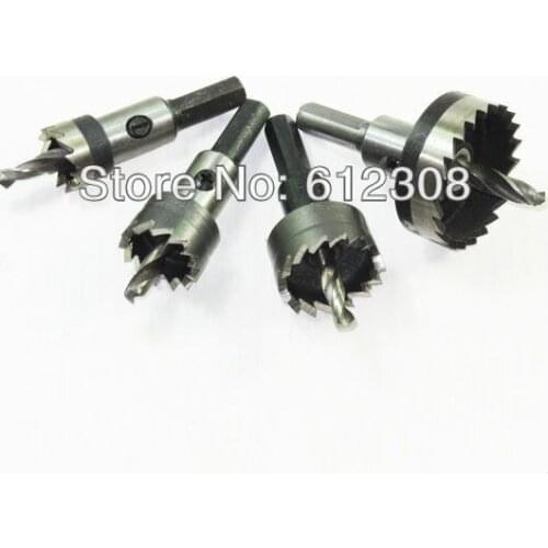 12pc/set 15mm-20mm-30mm-50mm Hole Saw Tooth Kit HSS High Speed Steel Drill Bit Set Hole Cutter Tool Kit For Metal Wood Alloy