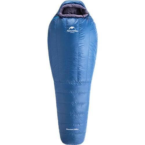 Naturehike Thickening Lightweight Warm Kepping White Goose Mummy Type Single Sleeping Bag for Cold Winter Outdoor Camping