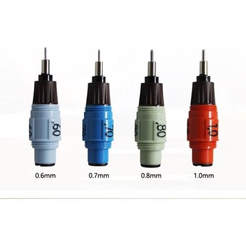 German Rotring Needle Pen Nib, 0.1-0.13-0.18-0.5mm Hand Drawing Needle Pen Nib, Gel Pens Painting Pen Nib,School Supplies