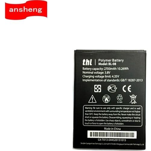 NEW 2700mAh BL-08 BL08 battery for THL 2015 2015A Smartphone