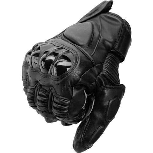 Retro Genuine Motorcycle Leather Gloves Mens Women Driving Supertech Motocross Racing Glove Motorbike Cowhide Racing Bike Knight