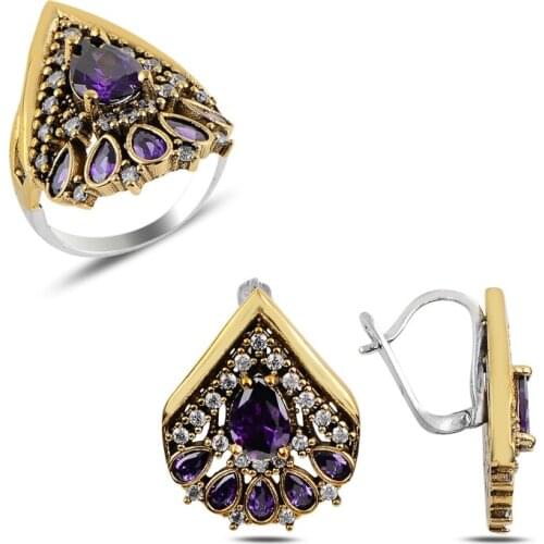 Silverlina Silver Zircon Stone Authentic Set