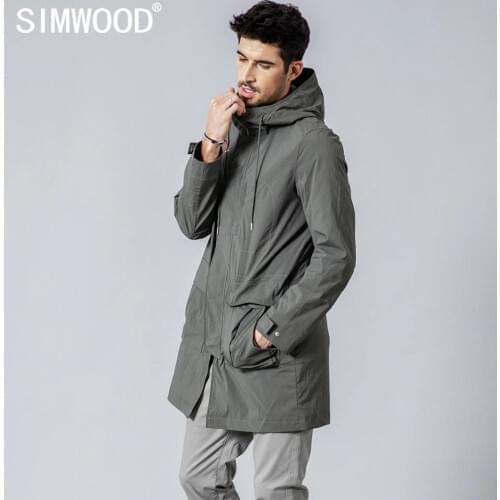 Simwood Men's Trench Coats