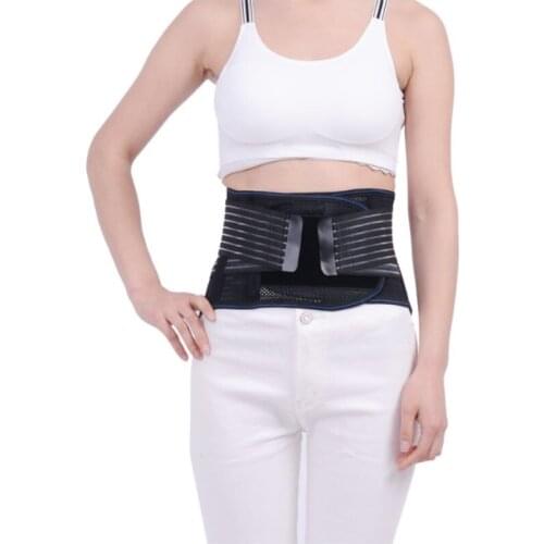 Tourmaline Self-heating Magnetic Therapy Waist Support Belt Lumbar Back Waist Support Brace Elastic Back Brace Posture Corrector