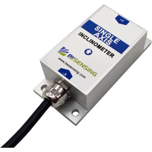 BWM417 Single Tilt Angle Sensor positioning Axis Inclinometer Accuracy 0.01 Resolution 0.001( RS232 / RS485 / TTL / Modbus)