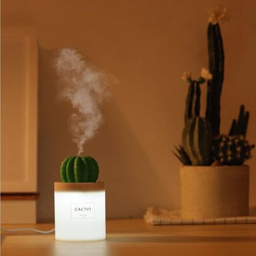 USB Aroma Essential Oil Diffuser Ultrasonic Cool Mist Humidifier Air Purifier Soft Warm LED Night light for Office Home Car