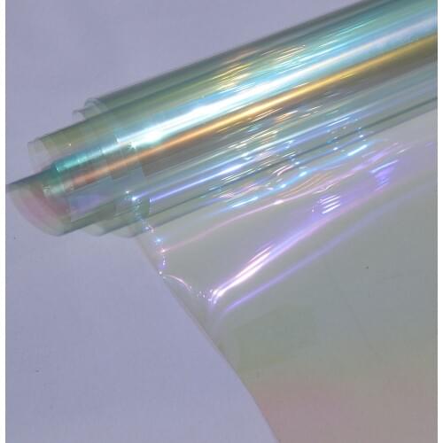 SUNICE Front Window Glass 80.7% VLT 99% Anti-UV Chameleon Window Film Solar Tint Protection Skin Home Office 50cmX400cm