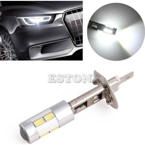 1pc 5630 SMD 10 LED H1 Voiture Lampe Brouillard Ampoule Phare DC 12V