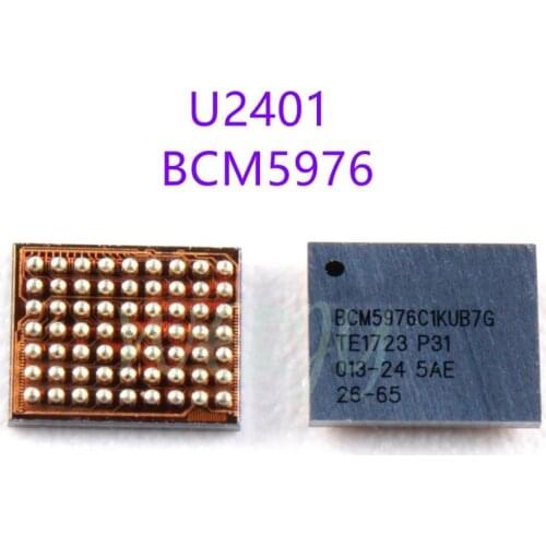 1pcs U2401 BCM5976 For iPhone 6 & 6Plus 6P 6G white Screen Controller ic For iPhone 5/5C/5S Touch ic chip BCM5976C1KUB6G