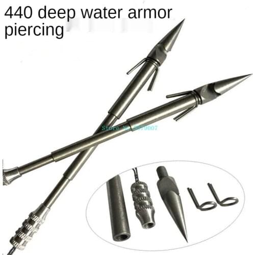 10/20pcs Powerful Deepwater Fish Darts Fishing Slingshot Rilfe Arrow Heads Skill Shooting Hunting Slingshot Head Crossbow Arrows