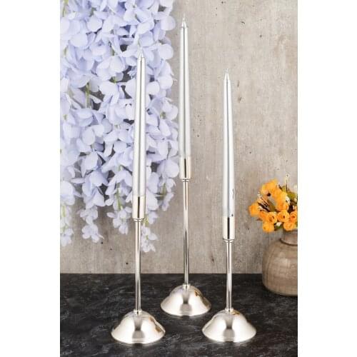 3 size Metal Silver-Gold Candlestick Set Invitation-Wedding-Party-Engagement Organization Table Decoration Special Moments