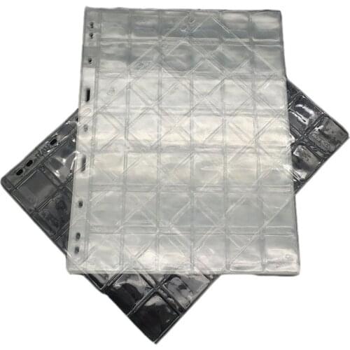 42 Grids Coin collection Album page below 28mm coins have Anti-slip cover Coin Hold Book Coin collection live page1 Sheet