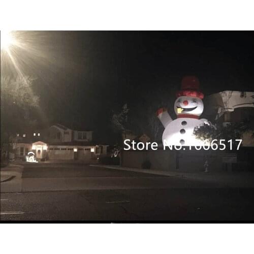 8 Meters Outdoor Christmas Inflatable Snowman for Christmas Decoration High quality NE