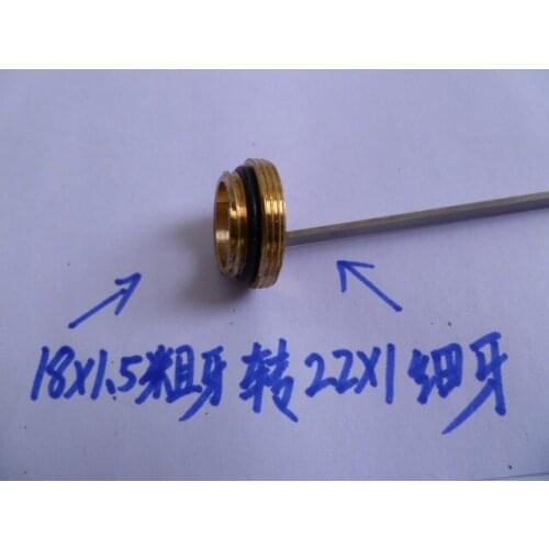 Vidric Faucet adapter outside 18*1.5 rpm outside 22*1 outlet bubbler connector