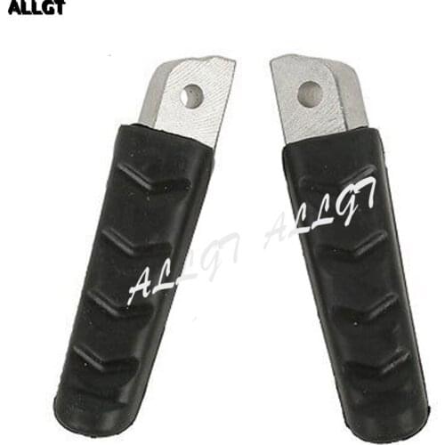 ALLGT 1 Pair Black Aluminum Rear Footrest Foot Pegs For BMW F800S F800ST F800GT