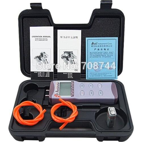 AZ8215 15psi Manometer High Quality Digital Manometer Differential Pressure Meter with 11 Measuring Units