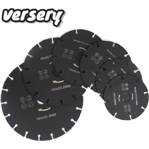 Free Shipping 100-180mm Vaccum Brazed Tungsten Carbide Circular Saw Blade Wood Cutting Disc Multitool For Angle Grinder Woodwork