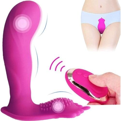 Wireless Remote Control Dildo Vibrator G Spot Stimulator Massager Female Masturbator Adult Sex Product Vibrator for Women