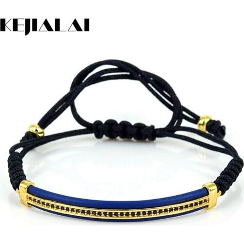 2016 Luxury Brand Wire Bracelet Anil Arjandas Men Bangles Leather Bracelet, Plated Cuff Bracelet Black CZ Open Bracelet