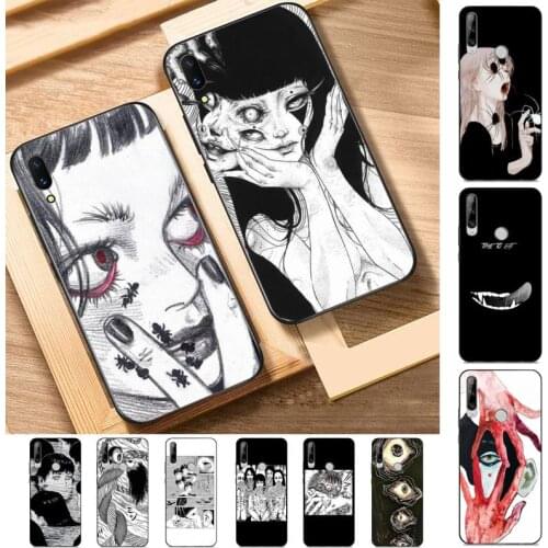 Yinuoda Japanese Horror Manga Style Phone Case for Huawei Y 6 9 7 5 8s prime 2019 2018 enjoy 7 plus
