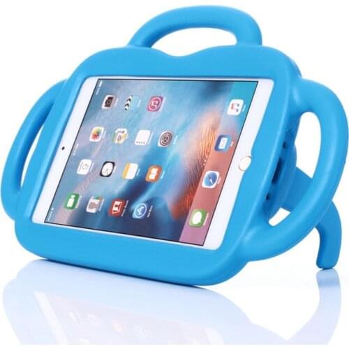 Kids Safe Case For iPad Mini 1 2 3 4 5 General Cartoon Hand-Held Children Silicon Shockproof Stand Tablet Cover Stand