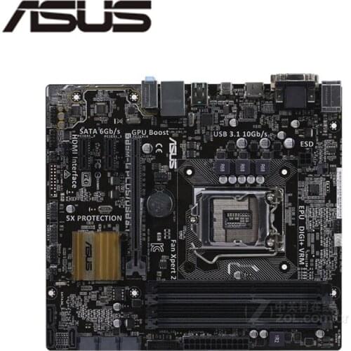For Asus B85M-G PLUS/USB3.1 Desktop Motherboard B85 LGA 1150 For Core i7 i5 i3 SATA3 USB3.0 Original Used Mainboard