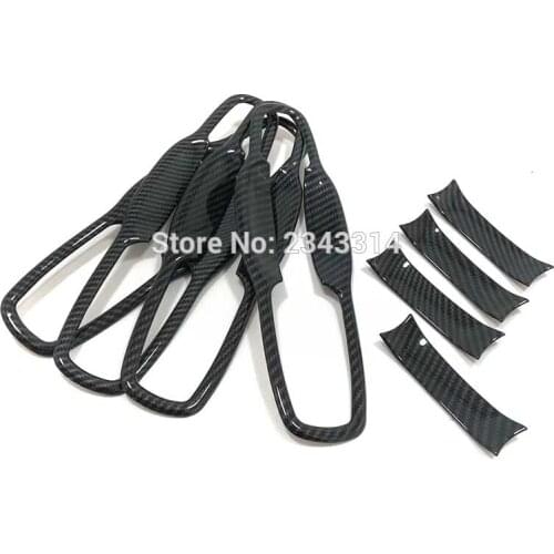 For Jeep Grand Cherokee 2010-2018 ABS Window Control Panel Glass Lift Switch Cover Trim Protector Sticker Car Styling Accessory