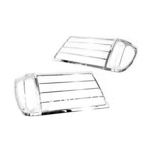 Chrome Head Light Cover For Toyota Land Cruiser FJ100 1998-2005