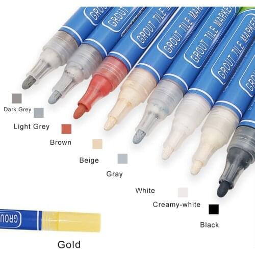 Grout Pen For Revives Restores Tile In Kitchen Shower Bathroom Waterproof Quick Drying JW