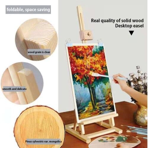 Sketchpad Drawing Board Bracket Adjustable Height Multifunctional Desktop Easel For Children Student Artist Adult Oil Painting