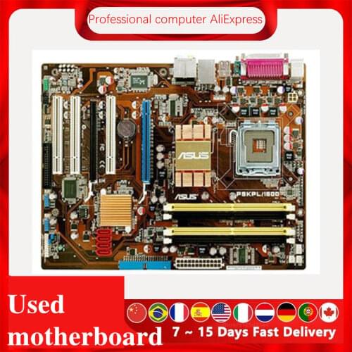 For Asus P5KPL/1600 Desktop Motherboard G31 Socket LGA 775 Q8200 Q8300 DDR2 Original Used Mainboard On Sale