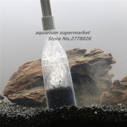 1 piece ISTA small multifunction water changer for aquarium fish tank washing sand