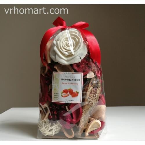 Primitive Bowl Fillers Potpourri dried flowers petals Decorative Fragrant batanical flowers boxes mixed Sweet Strawberry