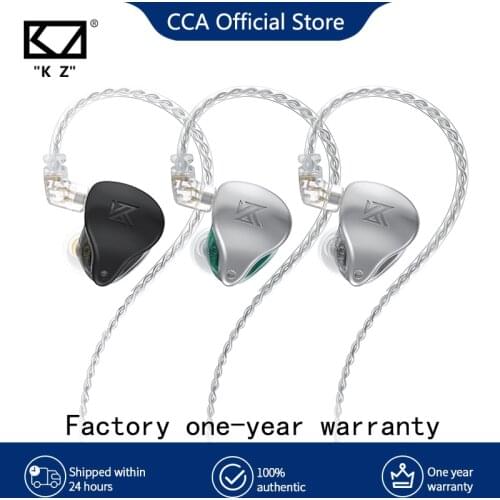 KZ AST 24 BA Units HIFI Earphones Bass In Ear Monitor Balanced Armature Headset IEM Noise Cancelling Earbuds For ZAX ZSX AS16