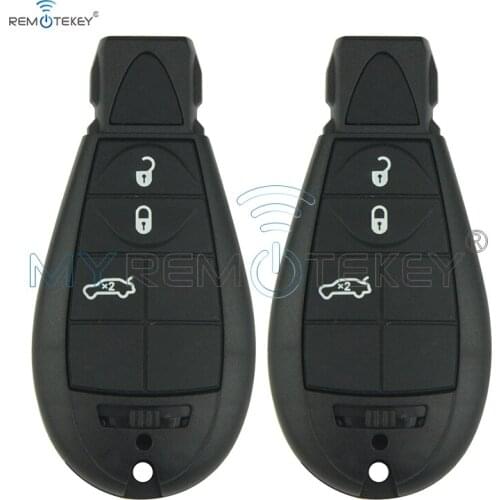 Remtekey 2pcs #2 Fobik 434 Mhz 3button for Chrysler Jeep Dodge Journey Grand Cherokee Voyage remote car key