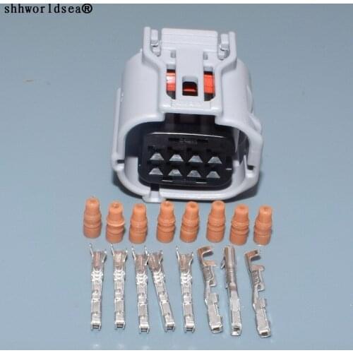 Shhworldsea 8 Pin 0.6mm 6189-1240 Auto Reversing Radar Plug Fuel Injector Socket Automotive Connector For Toyota